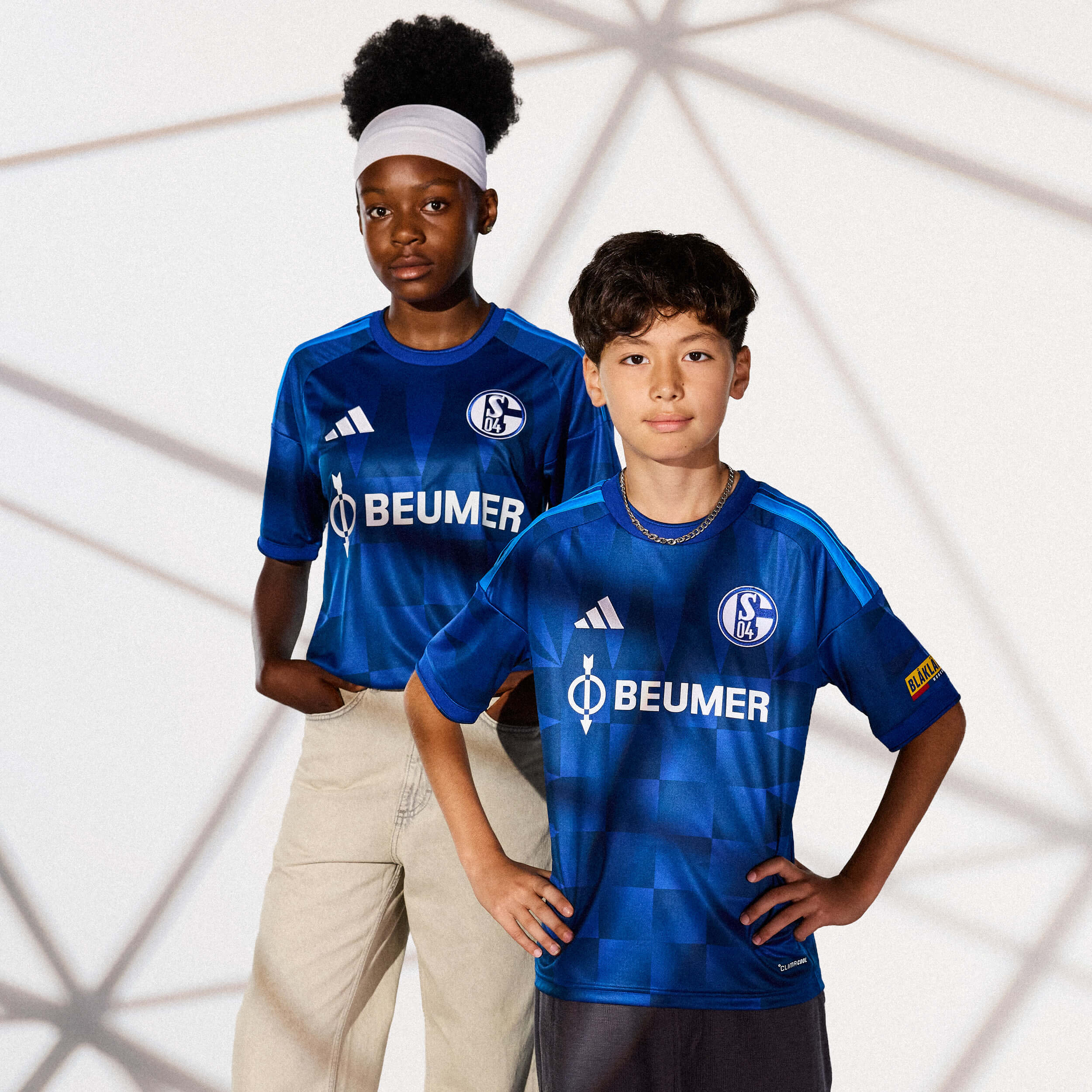 Kid's Adidas FC Schalke 04 Standard 2026 Jersey - Image 3