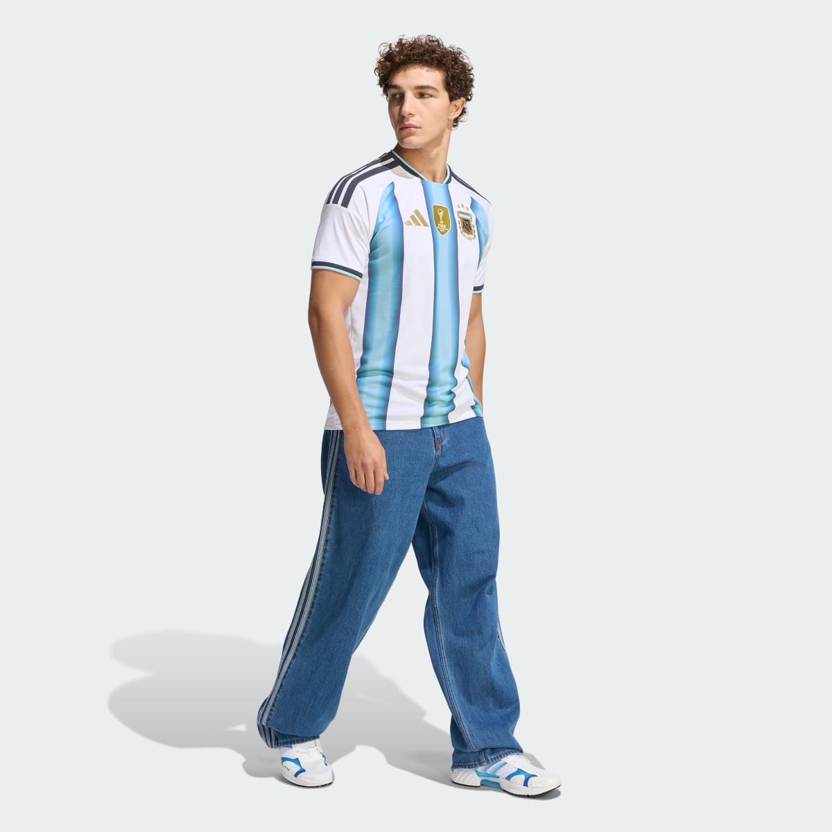 Men's Adidas Argentina Home 2026 Jersey - Image 3