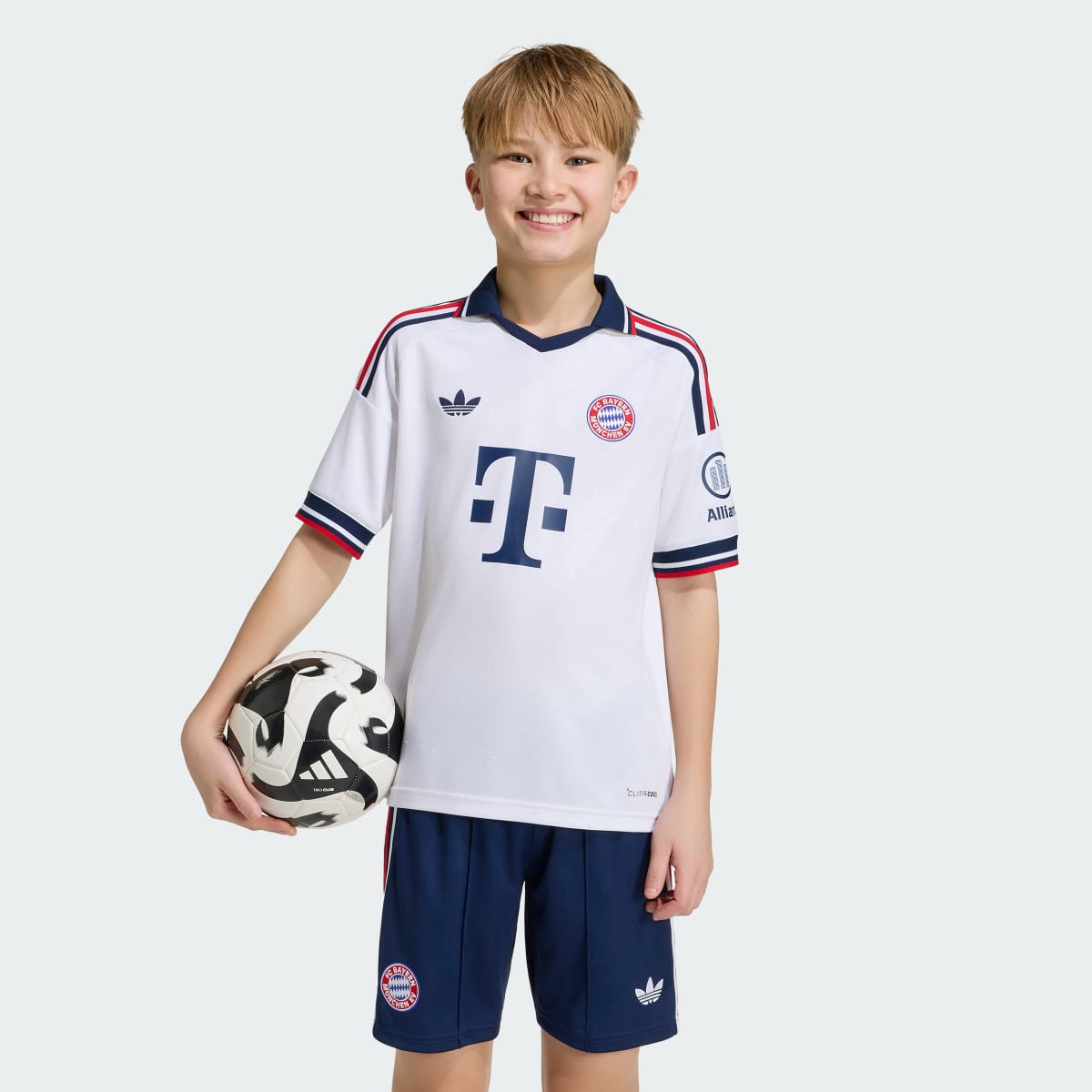 Kid's Adidas FC Bayern München Auswärtstrikot Auswärts 2026/27 Jersey