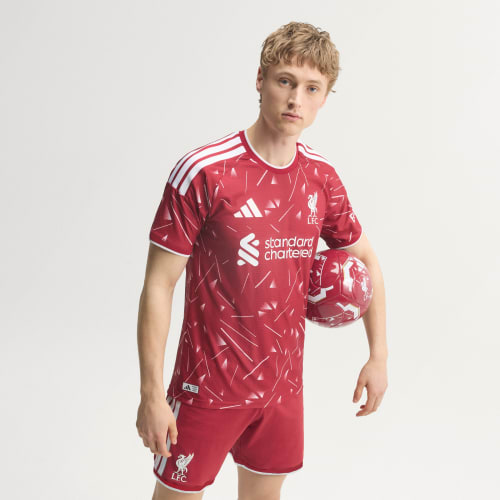 Burgundy Liverpool FC 26/27 Home Jersey Authentic