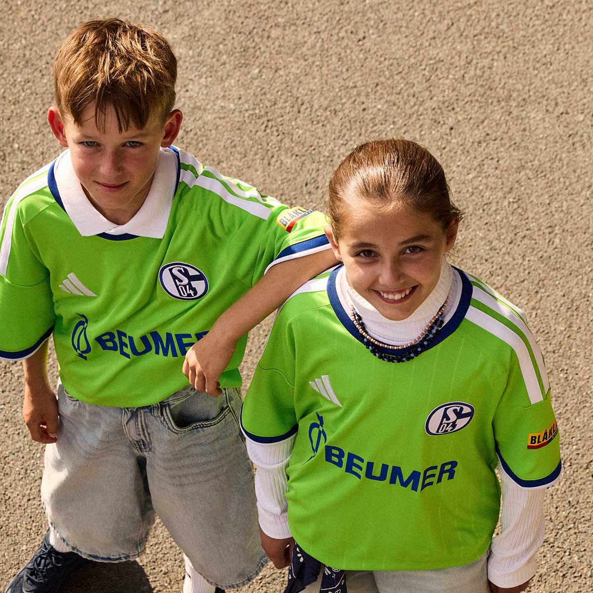 Kid's Adidas FC Schalke 04 Standard 2026 Jersey - Image 3